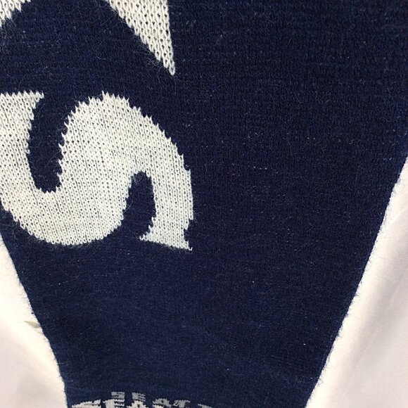 Seattle Seahawks NFL Knit Scarf Wordmark Double Sided Logo New Style - Picture 5 of 8